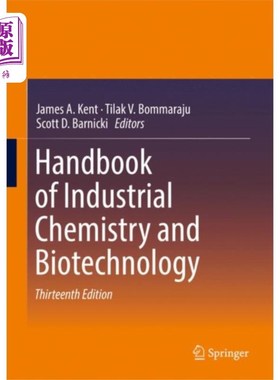 海外直订Handbook of Industrial Chemistry and Biotechnolo... 工业化学与生物技术手册