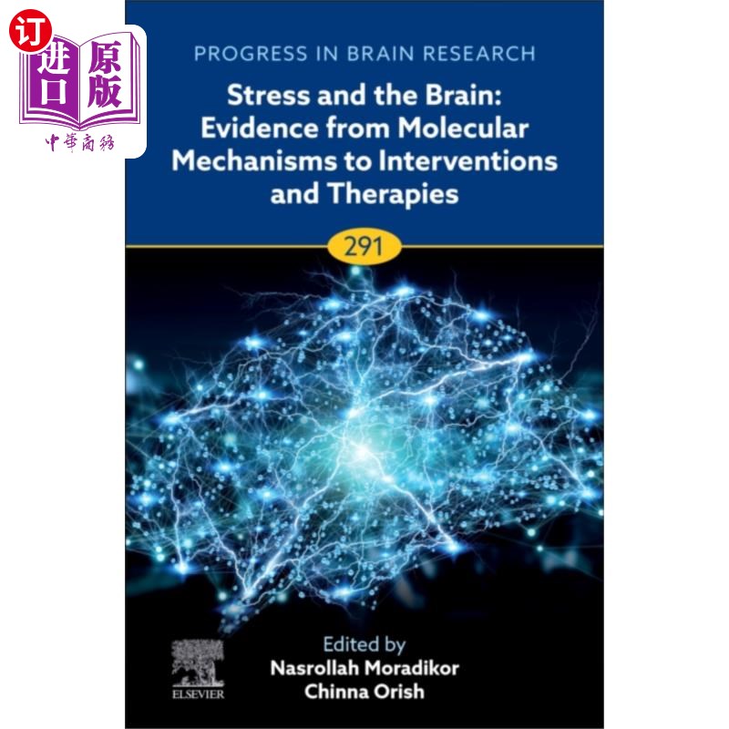 海外直订Stress and The Brain: Evidence from Molecular Me... 压力与大脑：从分子机制到干预和治疗的证据