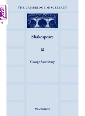 海外直订Shakespeare: With an Appreciation by Helen Waddell 海伦·沃德尔的《莎士比亚:欣赏》