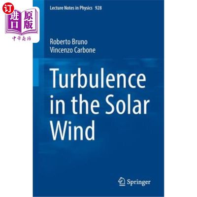 海外直订Turbulence in the Solar Wind 太阳风中的湍流