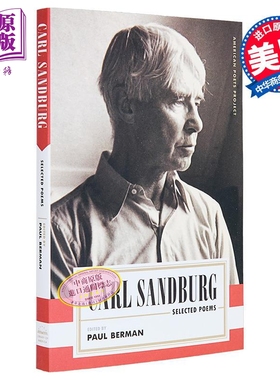 卡尔 桑德堡 精选诗集 英文原版 Carl Sandburg Selected Poems Carl Sandburg Paul Berman, editor【中商原版】
