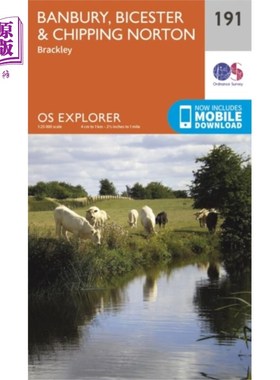 海外直订Banbury, Bicester and Chipping Norton 班伯里，比斯特和奇平诺顿