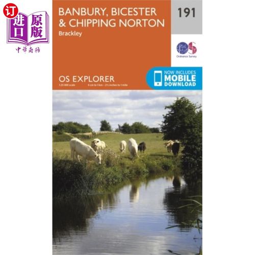海外直订Banbury, Bicester and Chipping Norton 班伯里，比斯特和奇平诺顿