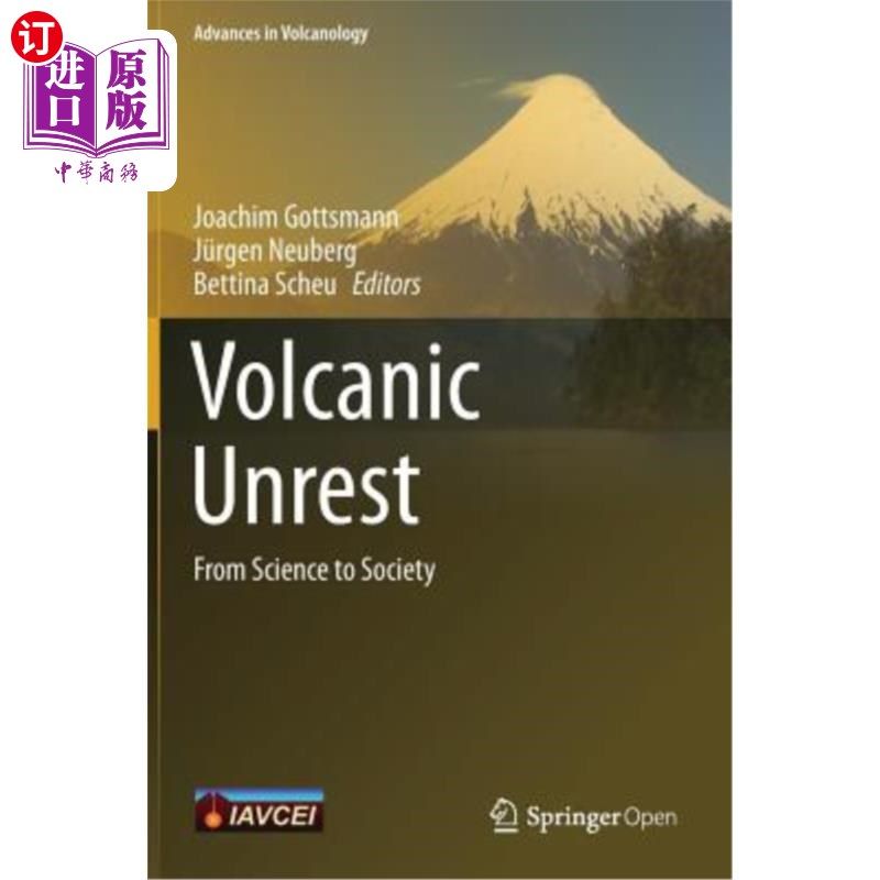 海外直订volcanic unrest: from science to society 火山动荡:从科学