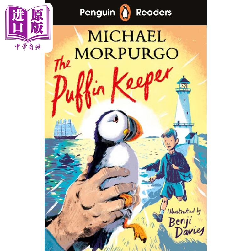 Penguin Readers Level 2 The Puffin Keeper ELT Graded Reader企鹅分级文学经典2级海雀门将 Michael Morpurgo【中商原版】
