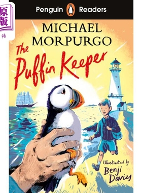 Penguin Readers Level 2 The Puffin Keeper ELT Graded Reader企鹅分级文学经典2级海雀门将 Michael Morpurgo【中商原版】