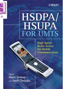 现货 UMTS 用的 HSDPA/HSUPA Hsdpa/Hsupa For Umts Harri Holma 英文原版 中商原版 Wiley【中商原版】