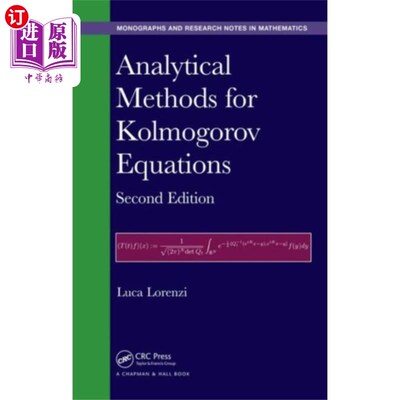 海外直订Analytical Methods for Kolmogorov Equations Kolmogorov方程的解析方法