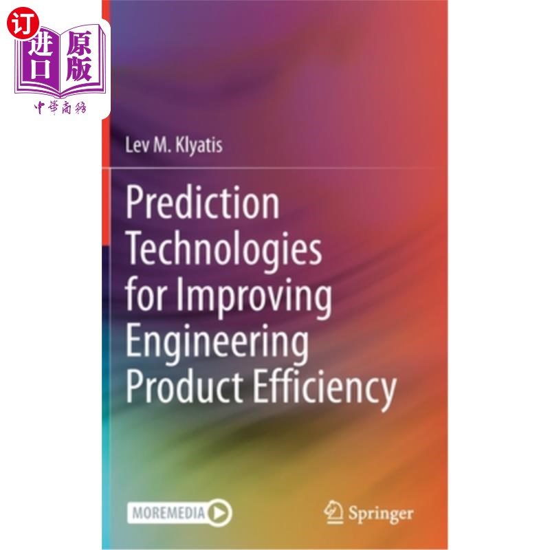 海外直订Prediction Technologies for Improving Engineering Product Efficiency 提高工程产品效率的预测技术
