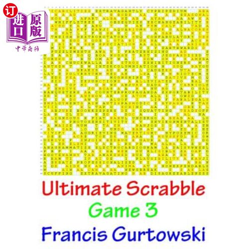 海外直订Ultimate Scrabble Game 3 终极拼字游戏3