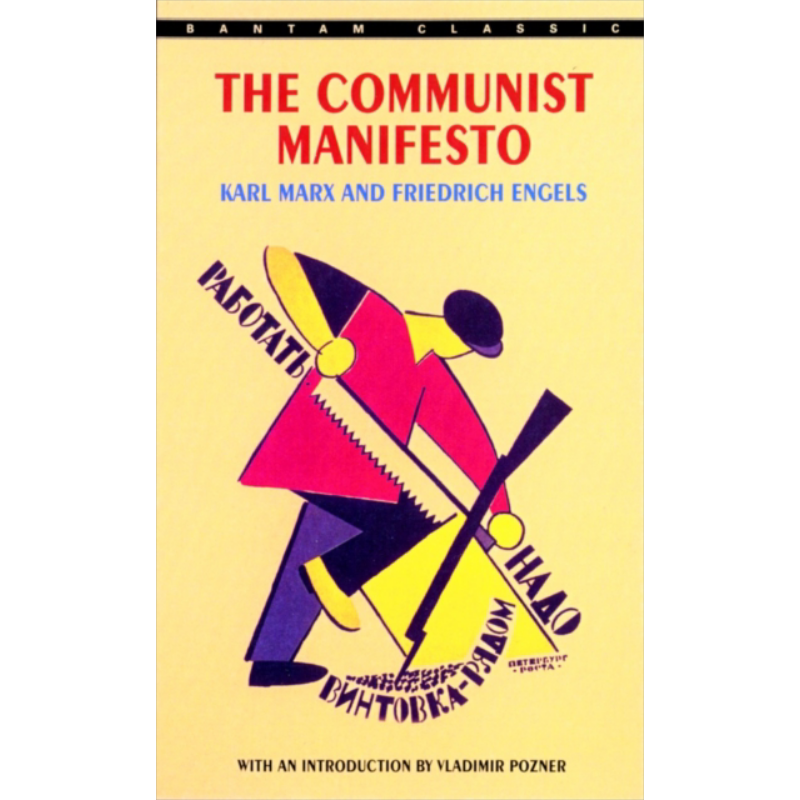 预售 共产党宣言 Karl Marx英文原版 Bantam Classics The Communist Manifesto 马克思 恩格斯 【中商原版】
