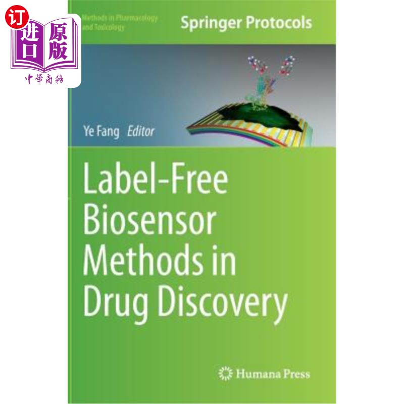 海外直订医药图书Label-Free Biosensor Methods in Drug Discovery 药物发现中的无标签生物传感器方法