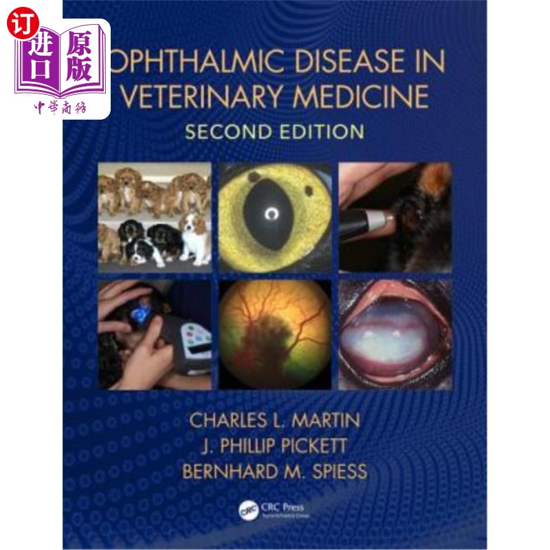 海外直订医药图书Ophthalmic Disease in Veterinary Medicine 兽医眼科疾病“,