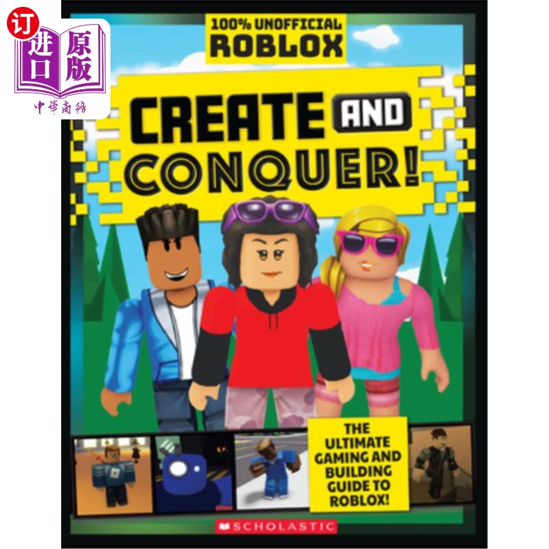 海外直订Roblox: Create and Conquer!: An Afk Book 《Roblox:创造与征服》:一本阿富汗书