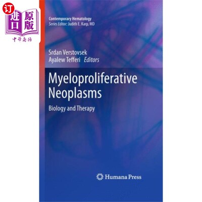 海外直订医药图书Myeloproliferative Neoplasms 骨髓增殖性肿瘤