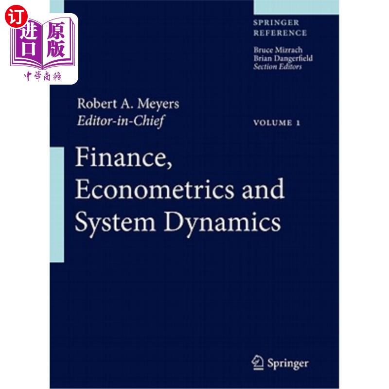 海外直订Complex Systems in Finance and Econometrics 金融与计量经济学中的复杂系统“，
