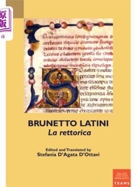 海外直订布鲁内托拉丁语 西塞罗  作品  意大利语译本 Brunetto Latini, La rettorica