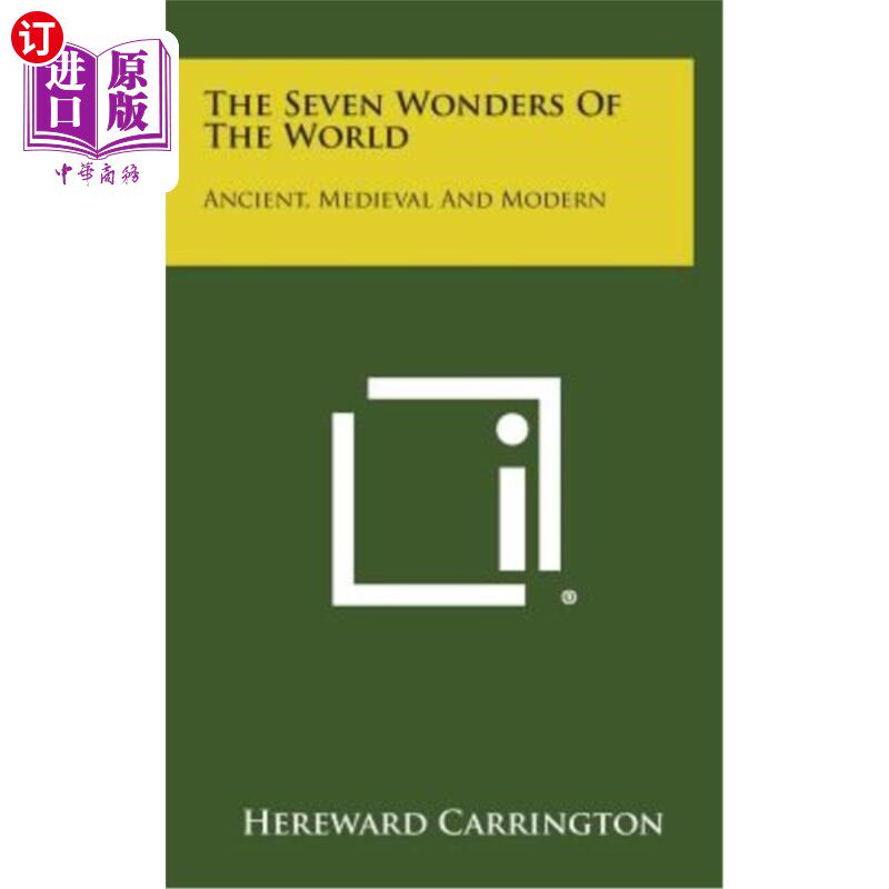 海外直订The Seven Wonders of the World: Ancient, Medieval and Modern 世界七大奇迹:古代、中世纪和现代