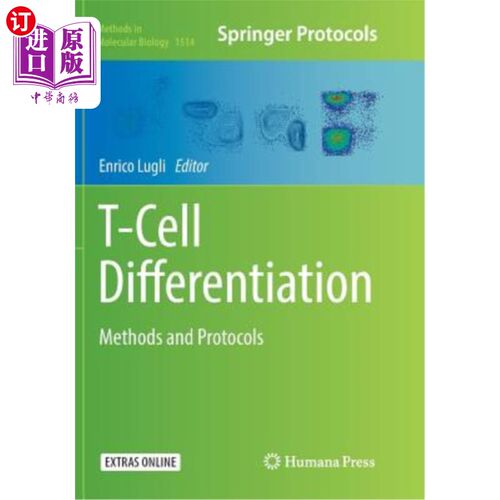 海外直订医药图书T-Cell Differentiation: Methods and Protocols T细胞分化：方法和协议