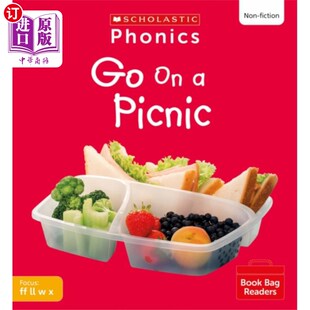 海外直订Go on a Picnic (Set 3) Matched to Little Wandle ... 去野餐(第3集)与小魔杖对应的字母和发音修改