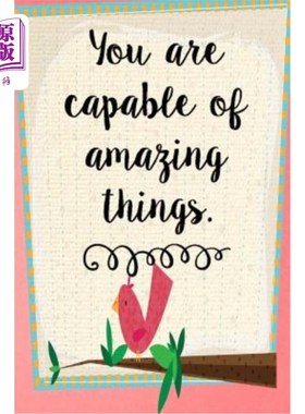 海外直订You Are Capable of Amazing Things: Daily Writing Prompts 你有能力做令人惊奇的事情:日常写作提示