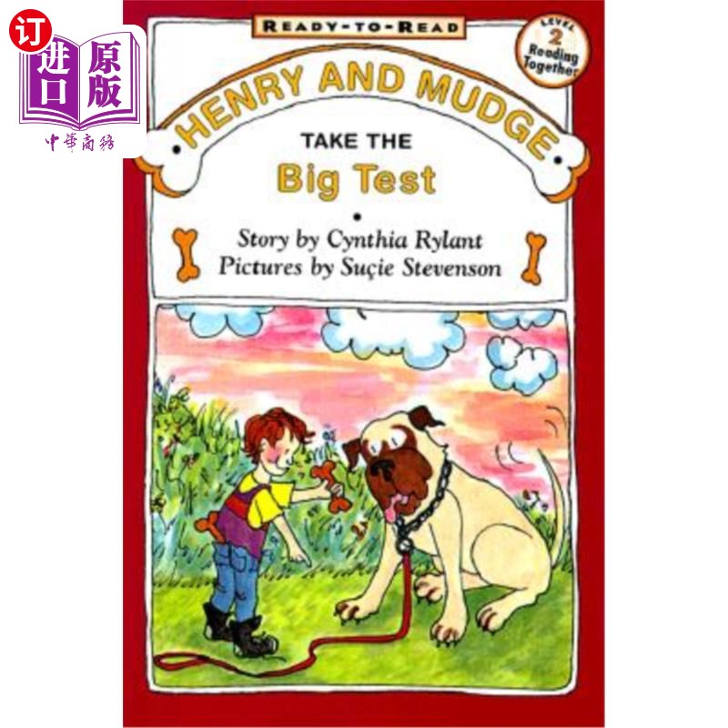 海外直订Henry and Mudge Take the Big Test: Ready-To-Read Level 2 亨利和穆奇参加大测试:阅读准备2级