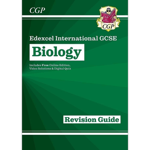New Pearson Edexcel IGCSE Biology Revision Guide Including Online Edition Videos & Quizzes 【中商原版】