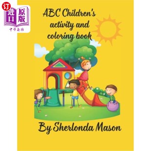 Coloring and Activity ABC儿童涂色和活动书 海外直订ABC book Children
