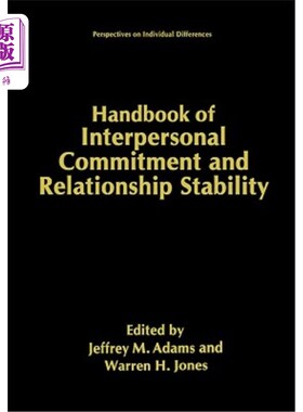 海外直订Handbook of Interpersonal Commitment and Relationship Stability 人际承诺与关系稳定手册