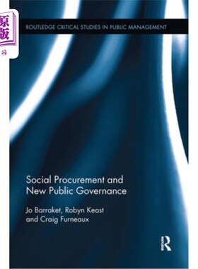 海外直订Social Procurement and New Public Governance 社会采购与新公共治理