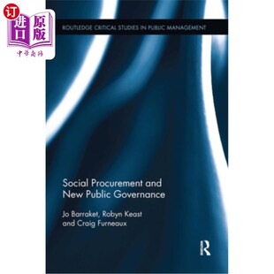 海外直订Social Procurement and New Public Governance 社会采购与新公共治理