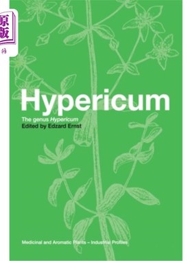 海外直订医药图书Hypericum: The genus Hypericum 金丝桃:金丝桃属