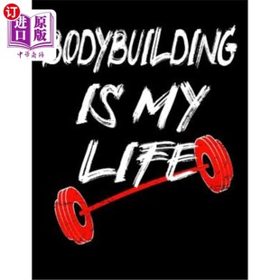 空白写生簿 Life 礼物 Blank Gift Sketchbook 海外直订Bodybuilding 生命 健美是我