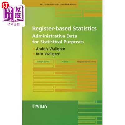 海外直订Register-based Statistics - Administrative Data ... 基于寄存器的数据