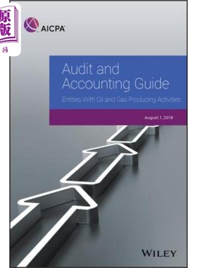 预售 拥有石油与天然气生产活动的实体 2018年 Entities With Oil And Gas Producing Activities, 2018 AICPA 英文原版 中商原版