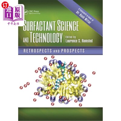 海外直订Surfactant Science and Technology: Retrospects and Prospects 表面活性剂科学技术:回顾与展望