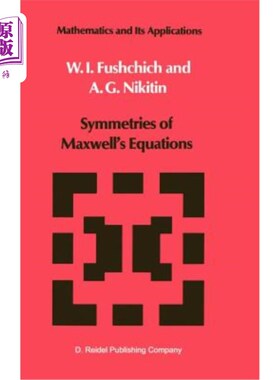 海外直订Symmetries of Maxwell's Equations 麦克斯韦方程组的对称性