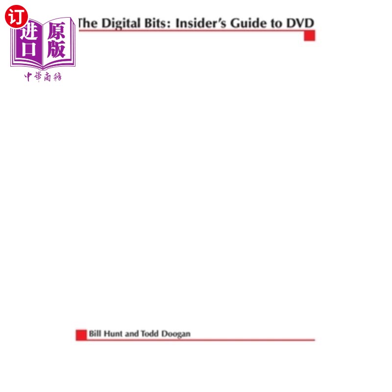 海外直订Digital Bits Insider's Guide to DVD数字比特内部DVD指南