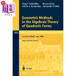 Algeb Geometric Forms Quadratic Theory Algebraic the Methods 海外直订Geometric