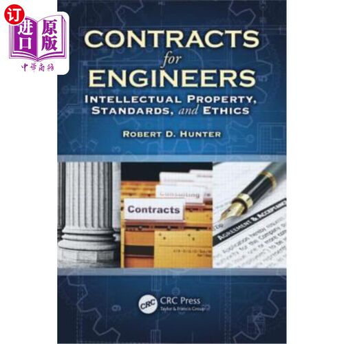 海外直订Contracts for Engineers: Intellectual Property, Standards, and Ethics 工程师合同:知识产权、标准和道德