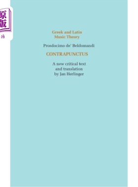 海外直订Contrapunctus Counterpoint Contrapunctus对位
