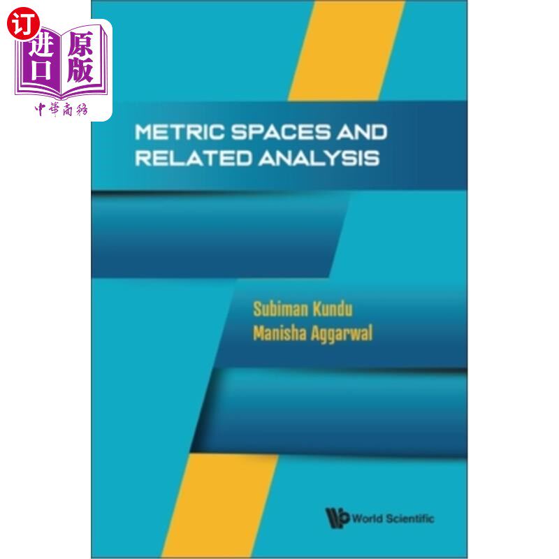 海外直订Metric Spaces and Related Analysis 度量空间及其相关分析