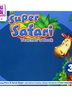 海外直订Super Safari American English Level 3 Teacher's ... 超级Safari美国英语三级教师书