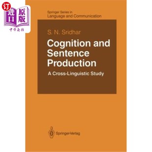 Production 认知与句子生成 and 跨语言研究 Study Sentence Linguistic 海外直订Cognition Cross