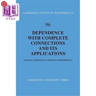 海外直订Dependence with Complete Connections and Its Applications 完全连接依赖性及其应用