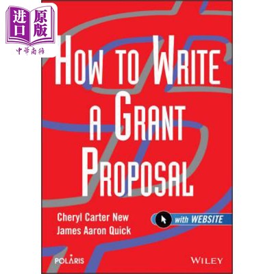 现货 如何撰写资助提案 How to Write a Grant Proposal [With CDROM] 英文原版 Cheryl New 中商原版