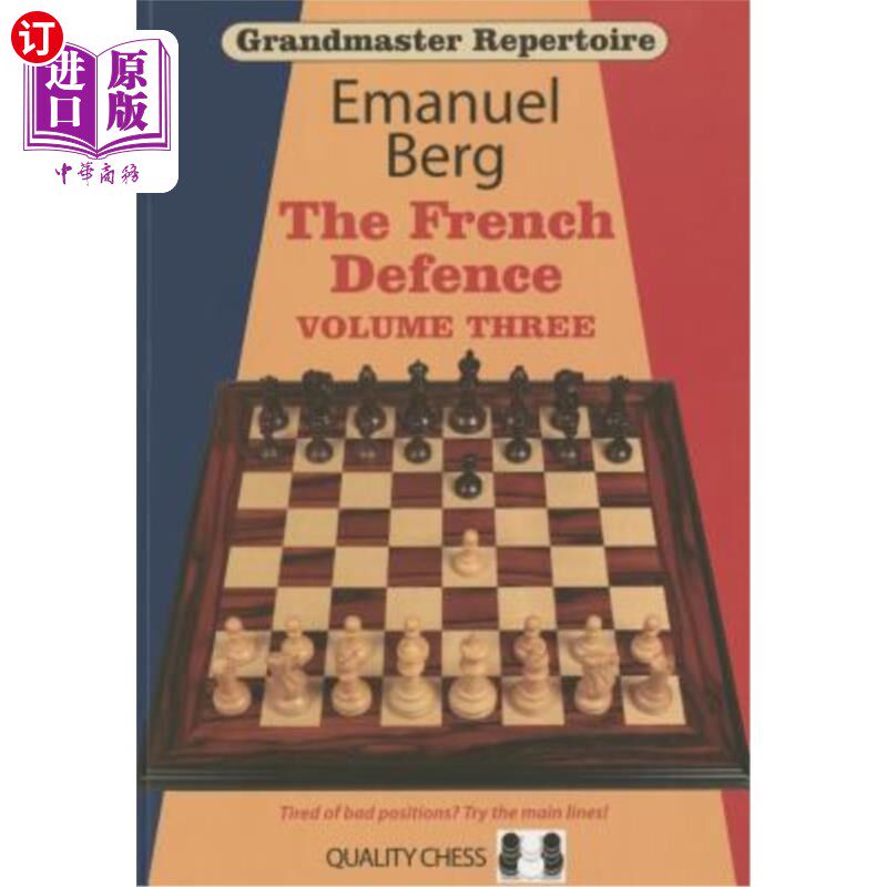 海外直订Grandmaster Repertoire 16: The French Defence 大师级曲目16：法国防守