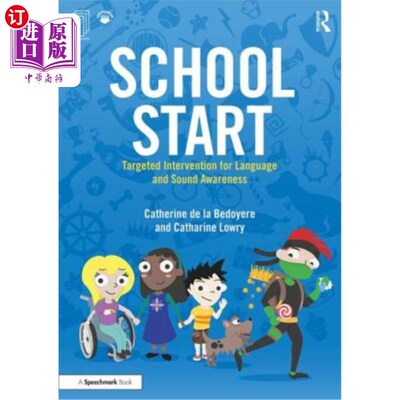 海外直订School Start Year 1: Targeted Intervention for Language and Sound Awareness 开学第一年：针对语言和声音意识