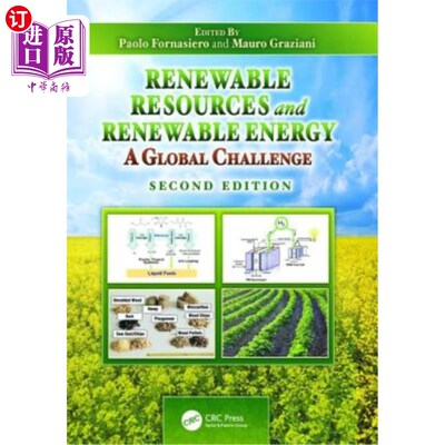 海外直订Renewable Resources and Renewable Energy: A Global Challenge, Second Edition 可再生资源和可再生能源：全球挑