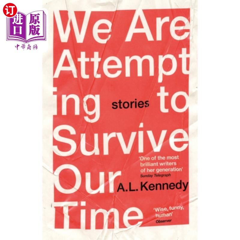 海外直订We Are Attempting to Survive Our Time 我们都在努力生存